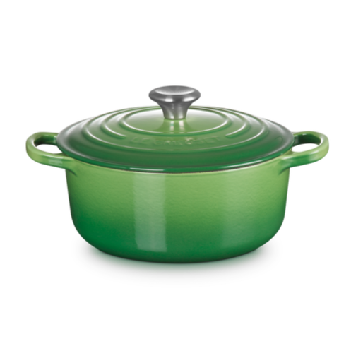 Le Creuset Signature Cast Iron Bamboo Round Casserole - All