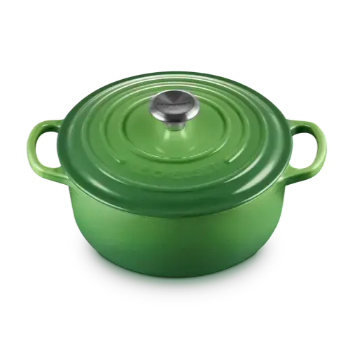 Le Creuset Signature Cast Iron Bamboo Round Casserole - All