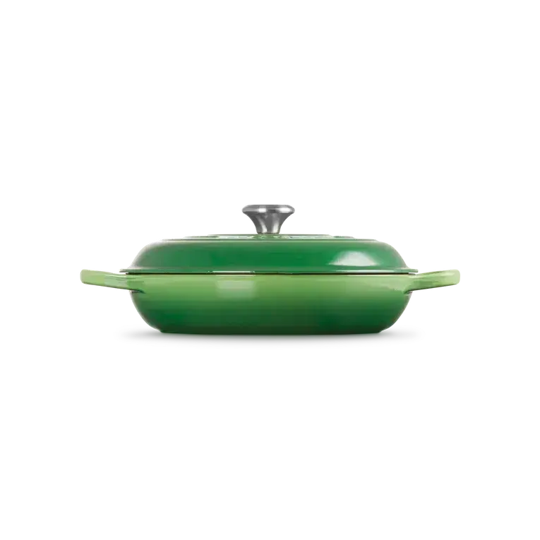 Le Creuset Signature Cast Iron Bamboo 30cm Shallow Casserole