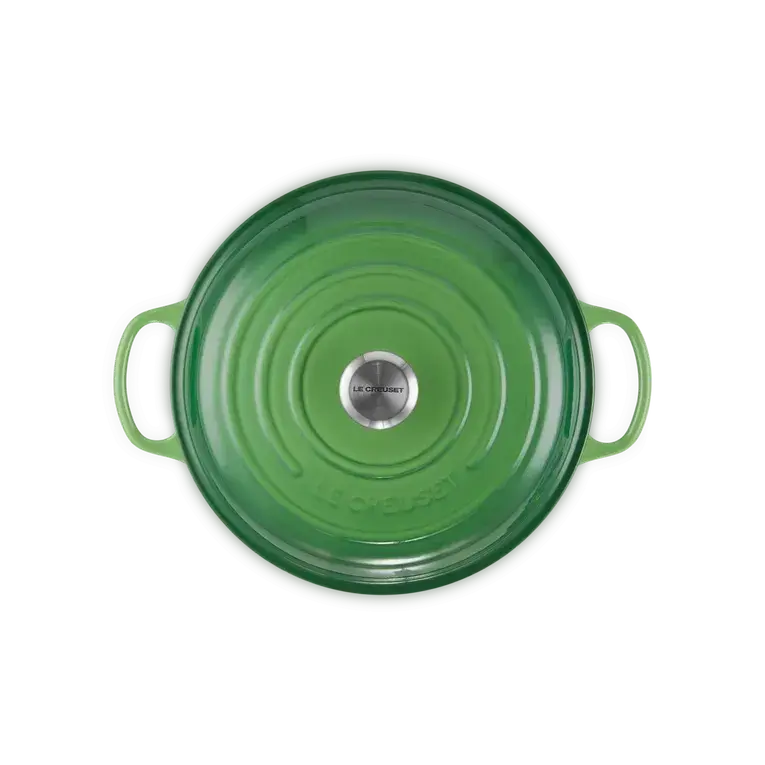 Le Creuset Signature Cast Iron Bamboo 30cm Shallow Casserole