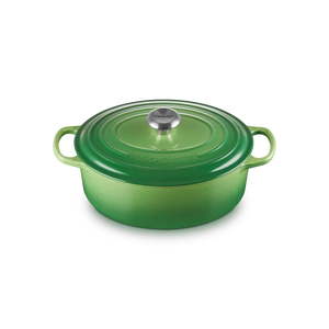 Le Creuset Signature Cast Iron Bamboo Oval Casserole - All Sizes
