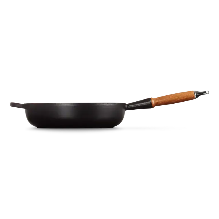Le Creuset  Signature Cast Iron Satin Black Sauté Pan