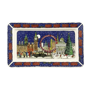 Emma Bridgewater London At Christmas Medium Oblong Platter- Sale