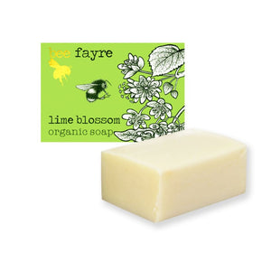 Bee Fayre Bee Zesty Lime Blossom Organic Soap