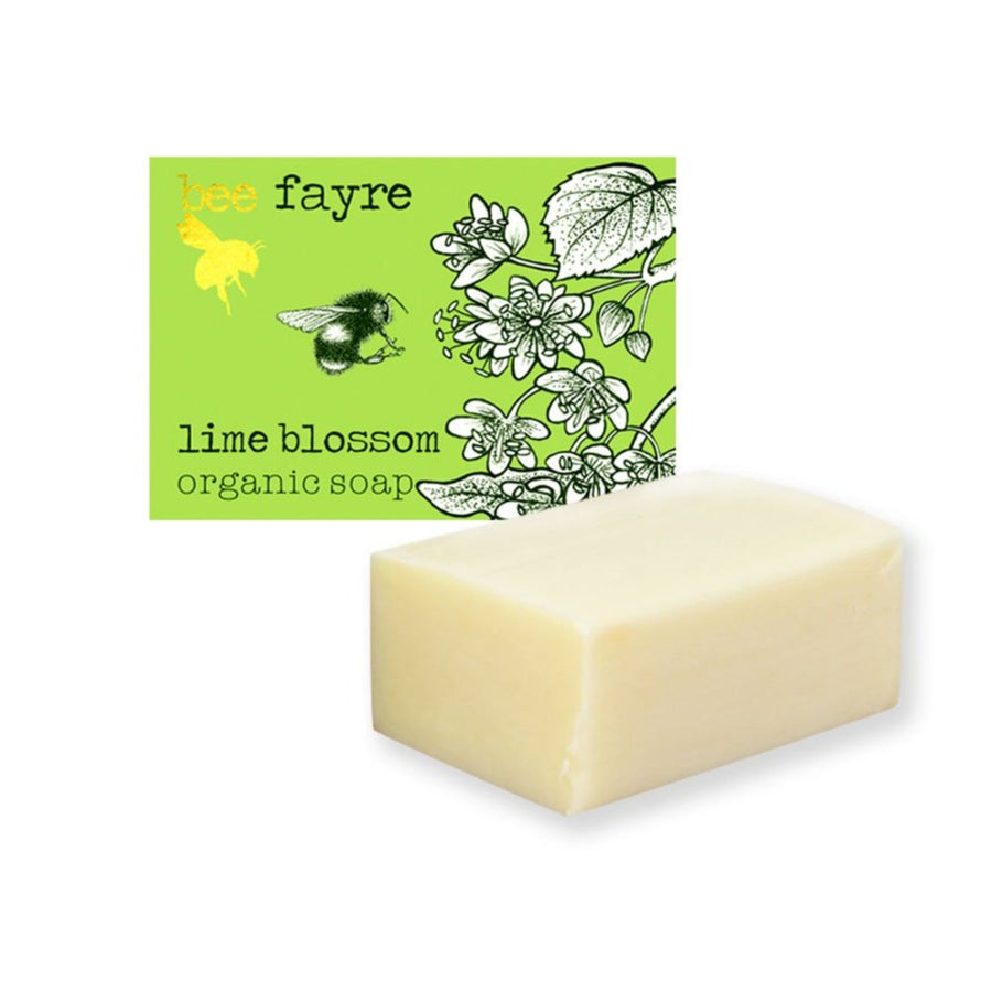Bee Fayre Bee Zesty Lime Blossom Organic Soap
