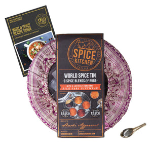 Spice Kitchen World Spice Tin
