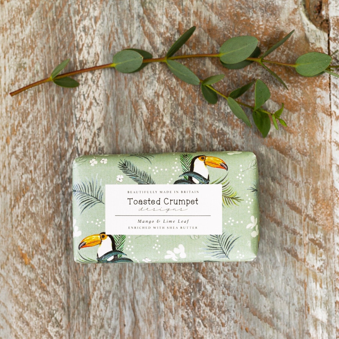Toasted Crumpet  Mango & Lime Leaf Soap