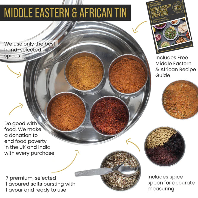 Spice Kitchen African & Middle Eastern Spice Tin