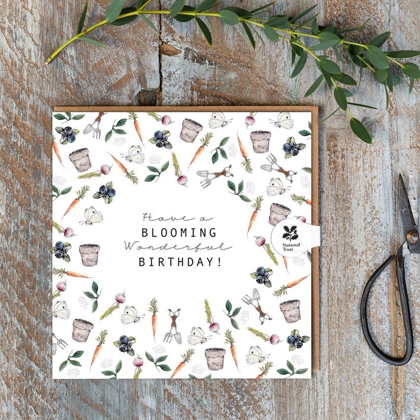 Toasted Crumpet Have a Blooming Wonderful Birthday Gardening Card