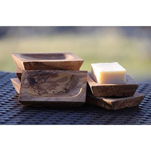 Emma's Soaps Olive Wood Soap Dish - All