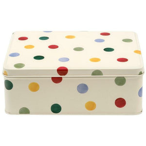 Emma Bridgewater Polka Dot Deep Rectangular Tin