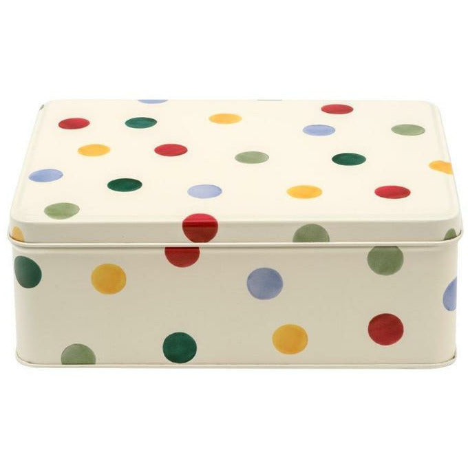 Emma Bridgewater Polka Dot Deep Rectangular Tin