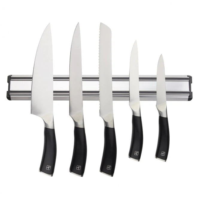 Grunwerg Equilibrium 6 Piece Magnetic Rack Knife Set