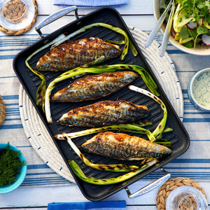 Le Creuset TNS Rectangular 35cm Ribbed Grill