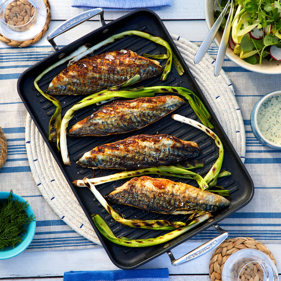 Le Creuset TNS Rectangular 35cm Ribbed Grill