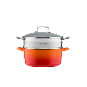 Le Creuset Large Multi Steamer & Glass Lid