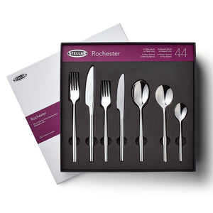 Stellar Rochester 44 Piece Polished Cutlery Set