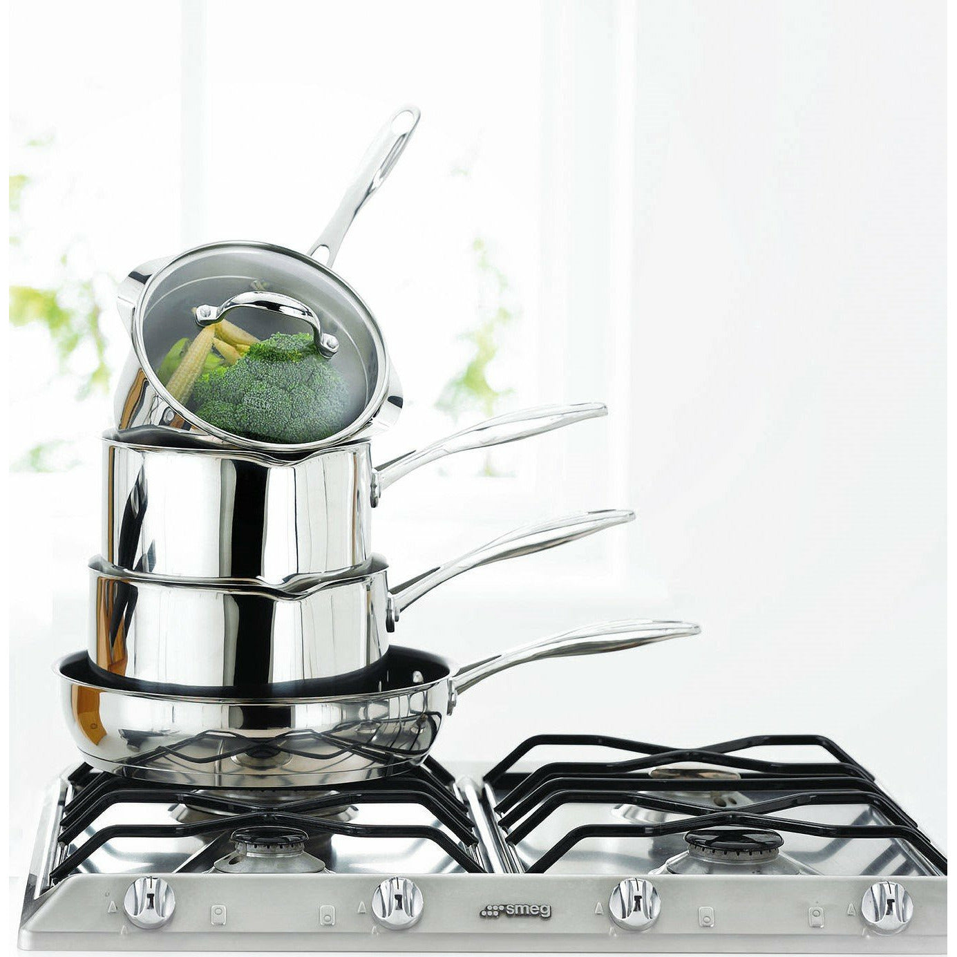 Stellar 7000 Draining 5 Piece Pan Set