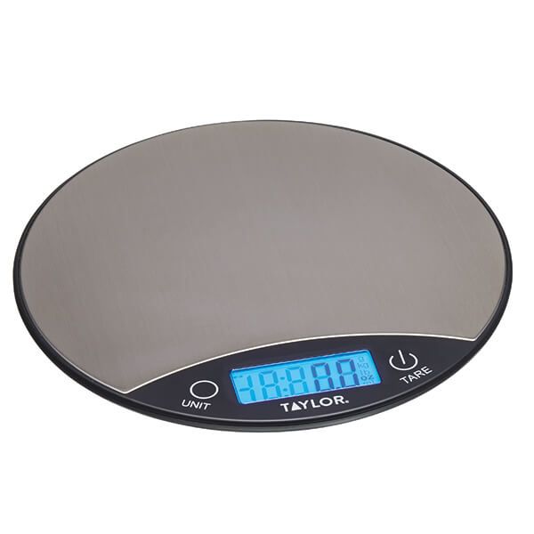 Taylor Pro Dual-Unit 5kg Digital Scale - Stainless Steel