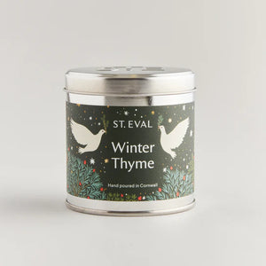 St. Eval Christmas Tin Candle - All