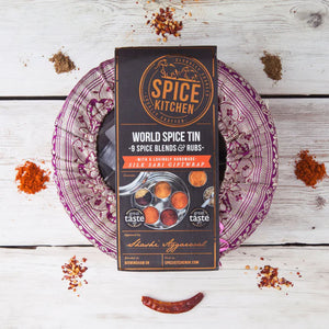 Spice Kitchen World Spice Tin