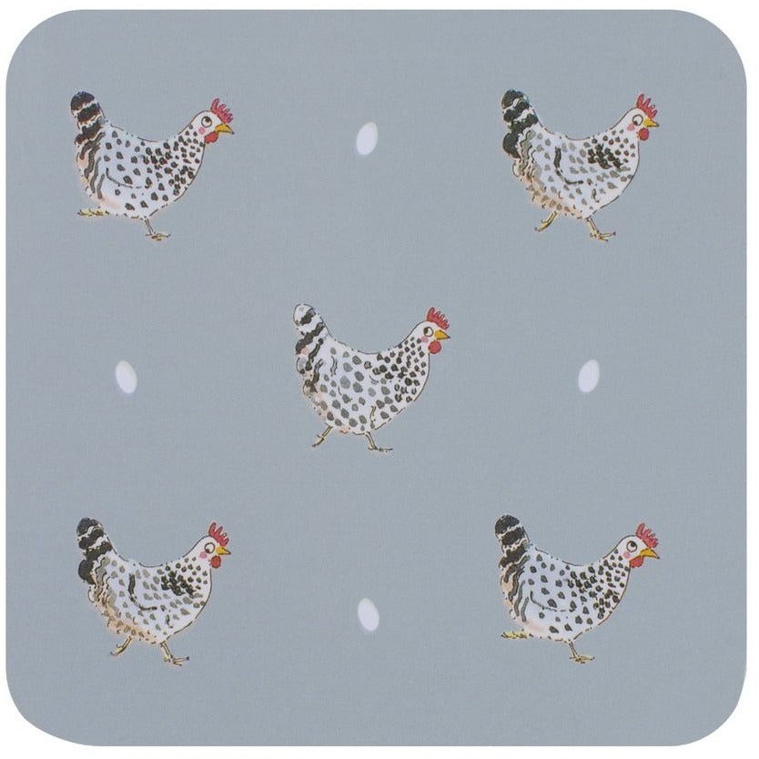Sophie Allport Chicken Coasters