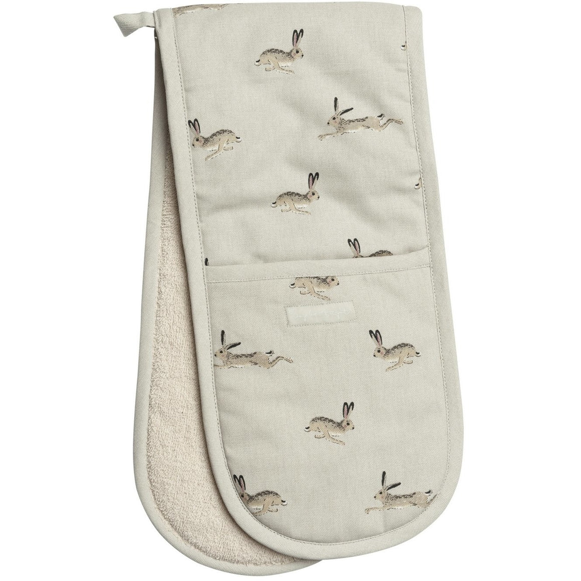 Sophie Allport Hare Double Oven Glove