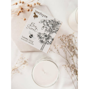 Bee Fayre Bee Sweet Honey Lily Large Scented Candle