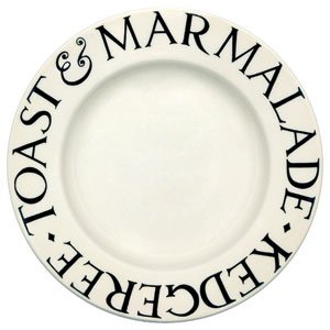 Emma Bridgewater Black Toast 8.5" Plate