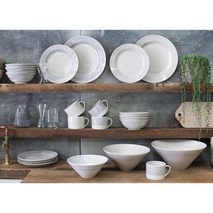 Nkuku Bria Grey Small Serving Bowl