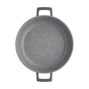 MasterClass Black Round Cast Aluminium Non-Stick Casserole - All Sizes