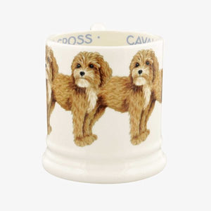 Emma Bridgewater Dogs Cavalier Poodle Cross Half Pint Mug