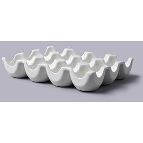 CKS White 12 Hole Egg Holder