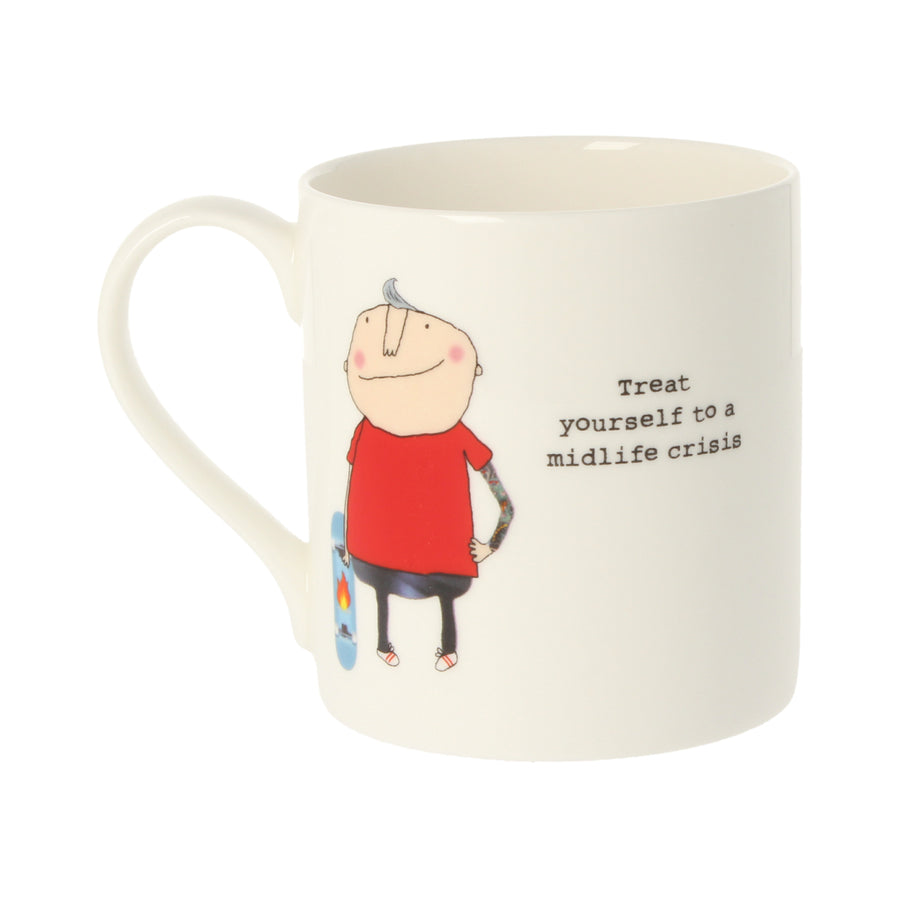 Rosie Made A Thing Midlife Crisis Mug