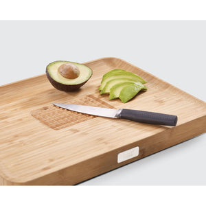 Joseph Joseph Cut&Carve™ Bamboo Chopping Board