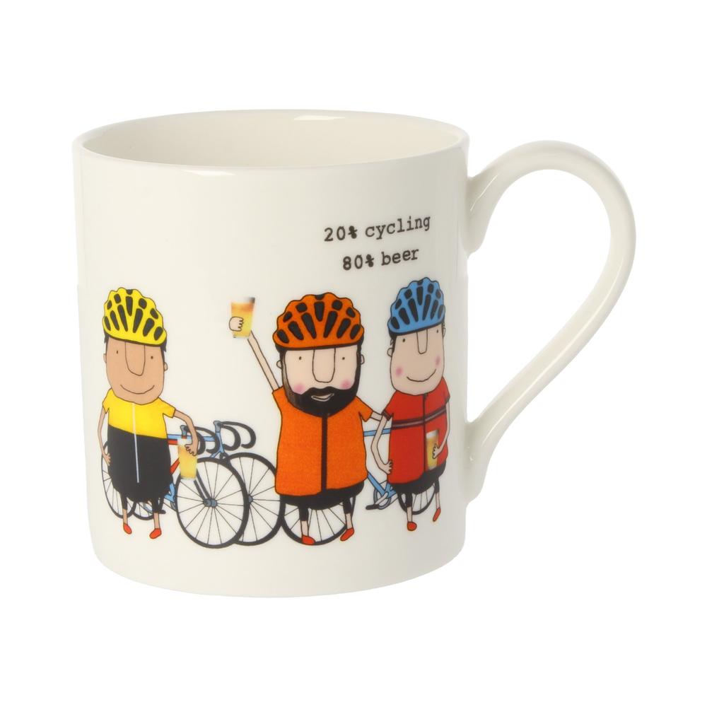 Rosie Made A Thing Cycling Beer Mug