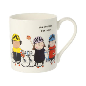 Rosie Made A Thing Cycling Cake Mug