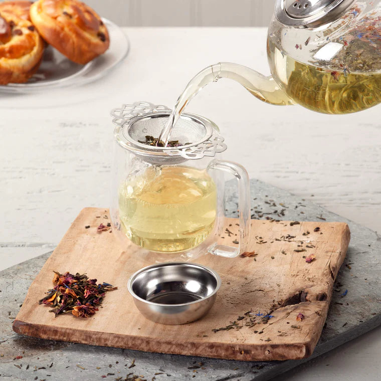 CKS Fancy Handled Tea Strainer