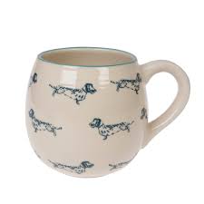 Sophie Allport Fetch Dachshund Stoneware Mug