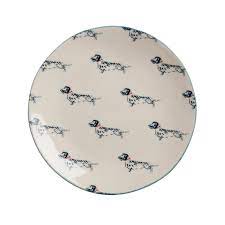 Sophie Allport Fetch Dachshund Stoneware Side Plate