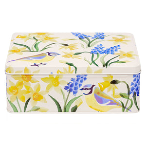 Emma Bridgewater Little Daffodils Deep Rectangular Tin