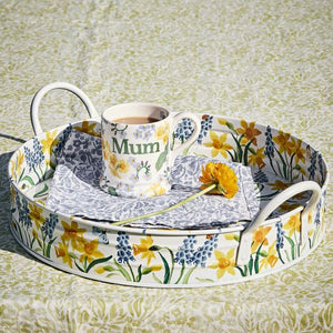 Emma Bridgewater Blue Tit Large Handle Tray