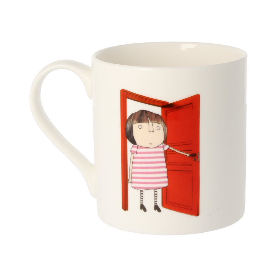 Rosie Made A Thing That's How Doors Work Mug