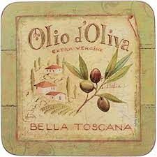 Creative Tops Olio D Oliva Set of 6 Coasters