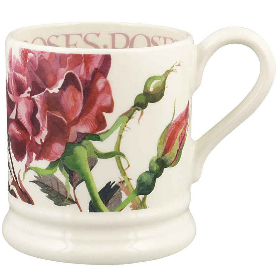 Emma Bridgewater Flowers Rose Half Pint Mug