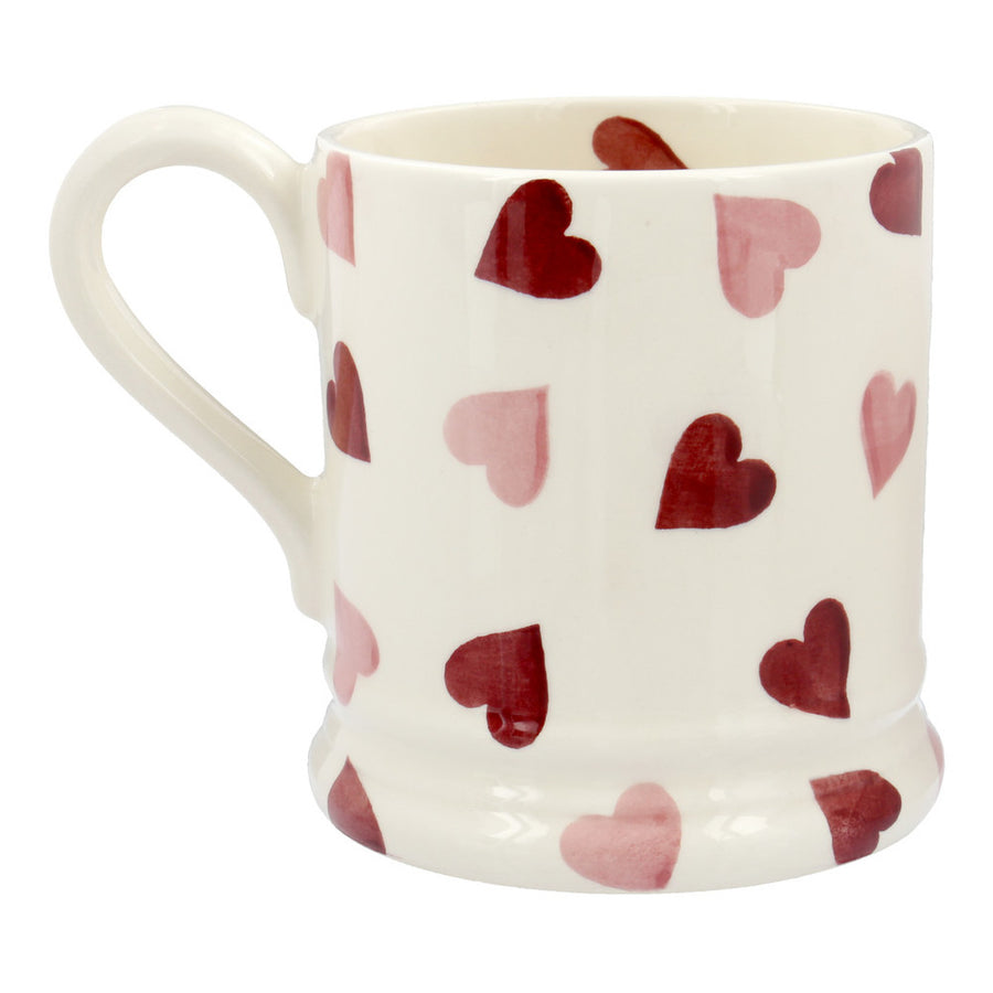 Emma Bridgewater Pink Hearts Half Pint Mug