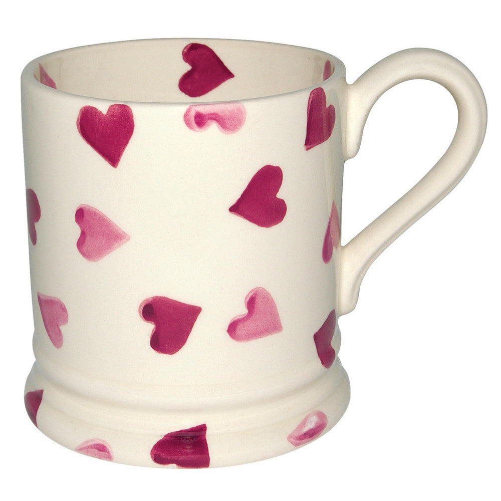 Emma Bridgewater Pink Hearts Half Pint Mug