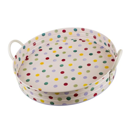 Emma Bridgewater Polka Dot Large Handled Tray