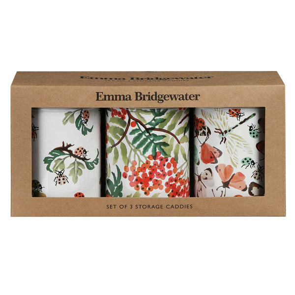Emma Bridgewater All Creatures Great & Small Set 3 Caddies - Abraxas ...