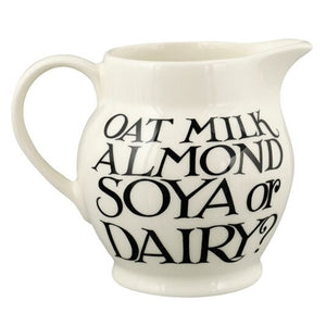 Emma Bridgewater Black Toast Soya Or Dairy Half Pint Jug